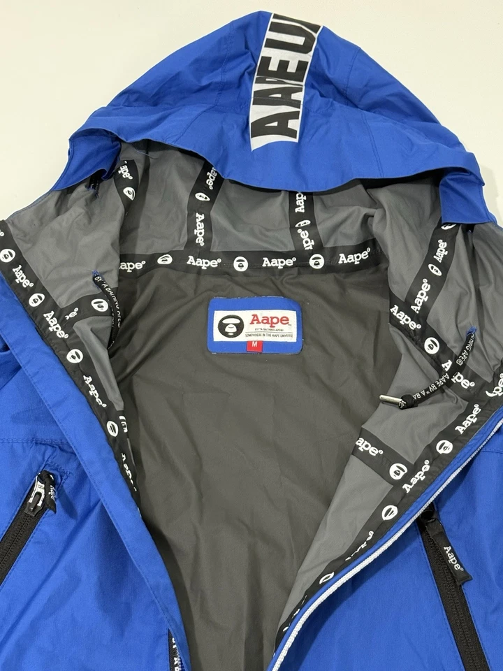 AAPE by A Bathing Ape Universe 934 Camo Windbreaker Jacket Women’s Size Medium - Image 3 of 4