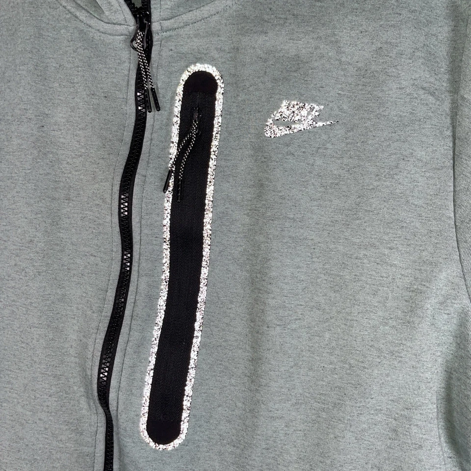 Nike Sportswear Tech Fleece Doble Cremallera Completa Chaqueta con Capucha Hombres 2XL DR9150-361 Foto 4 de 4