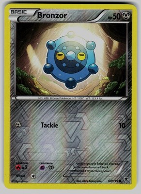 Bronzor 60/119 Common Phantomkräfte Pokemon Reverse Holo Lightly Played