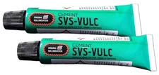 2 Tubes of Rema SVS-VULC Tube Patch Vulcanizing Cement 5 gram (7 ml)