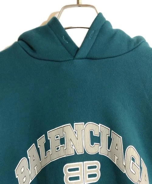 Felpa con cappuccio maglione L Balenciaga vestibilità ampia