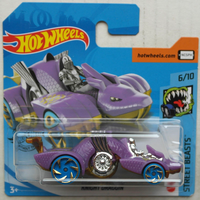 Hot Wheels Knight Draggin Flieder Lila Street Beasts Neu/Ovp Spielzeugauto Hw