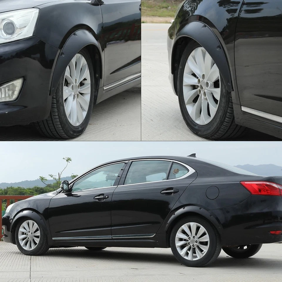 4,5-дюймовые расширители крыльев гибкие дополнительные более широкие колесные арки для Toyota Yaris 2004-2022 - Изображение 2 из 4