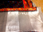 Scarf Minelli Art Nouveau 20th century France  Multicolor soft silky fabric VGUC — photo 3