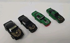 Vintage Tyco Slot Car Pontiac Turbo Firebird Black/Gold  3 Extra Bodies READ