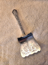 CLUNY by GORHAM sterling silver HOODED ASPARAGUS SERVER Sterling Blade Mono