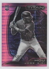 2022 Panini Chronicles Titan Pink Pulsar Prizm Jose Siri #14 11ta