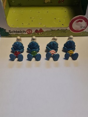 Smurfs Smurf - 4 different Sleeping Smurfs