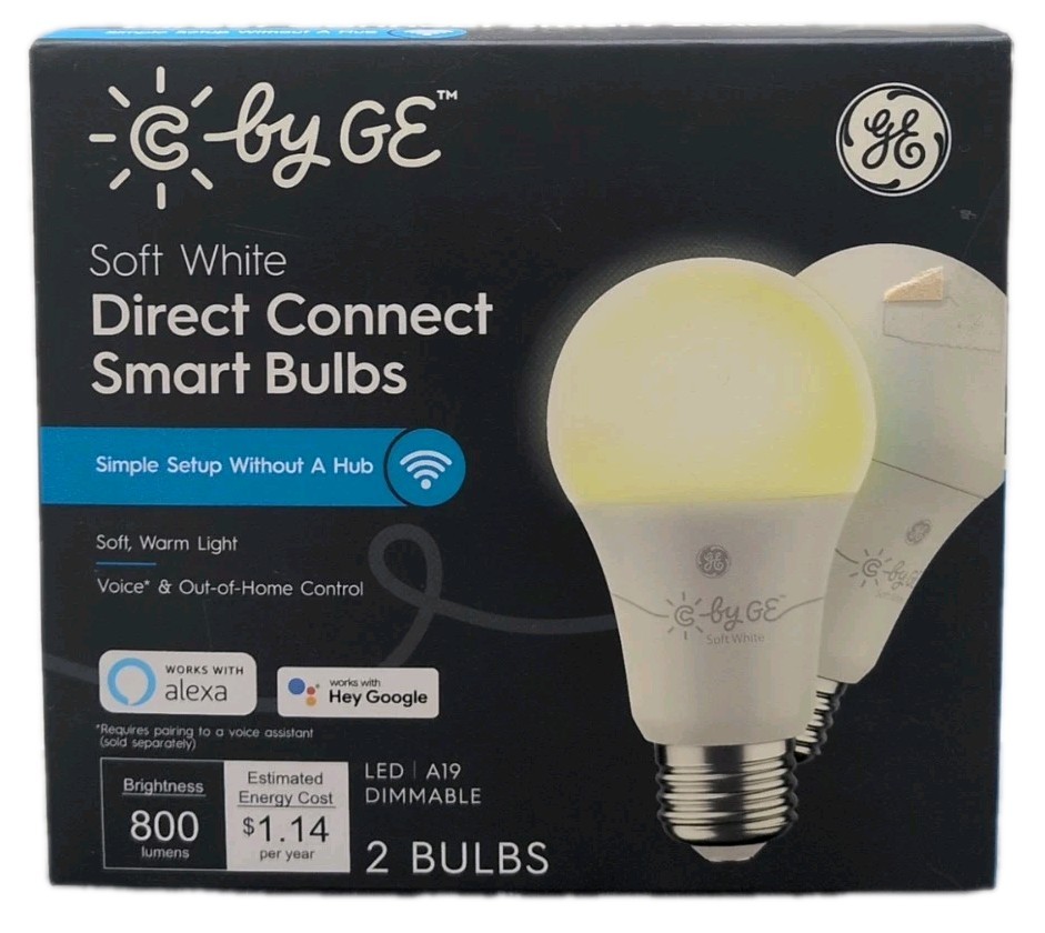C by GE - Soft White Direct Connect Smart Light Bulbs [73]