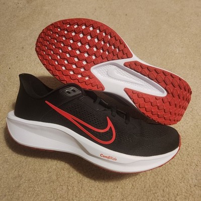 Size 13 - Nike Quest 6 Athletic Sneaker Men's Black University Red FD6033-002
