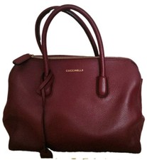 Borsa Coccinelle con tracolla e manico Pelle Granata Bordeaux / Borgogna