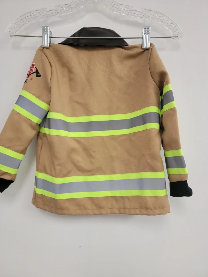 Spirit Halloween Firefighter Jacket 2t - Image 2 of 3