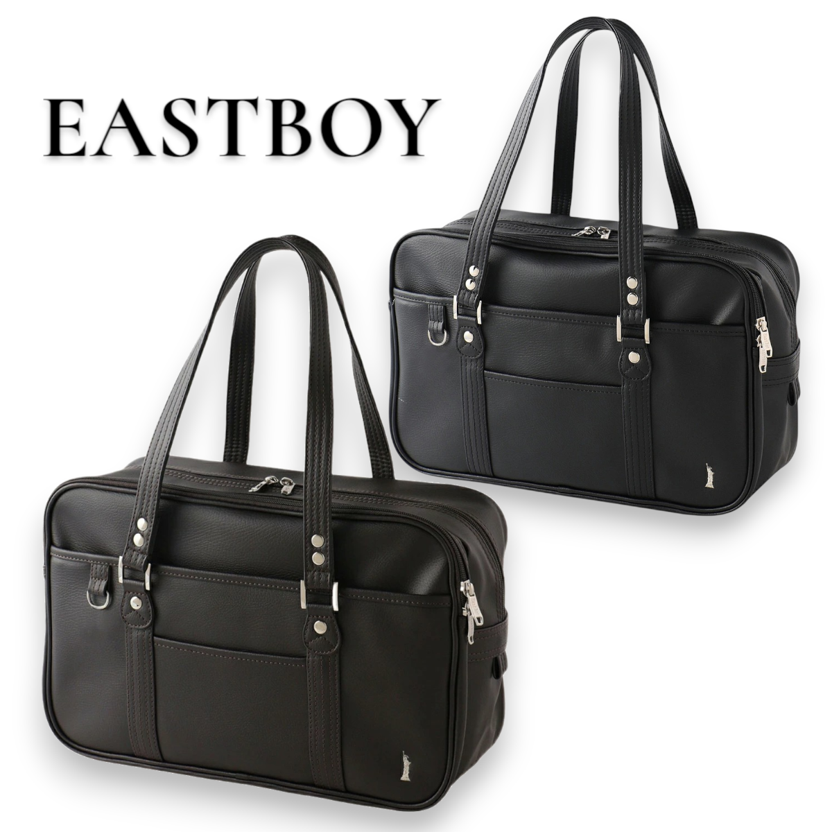 EASTBOY School bag synthetic leather Large capacity lightweight
