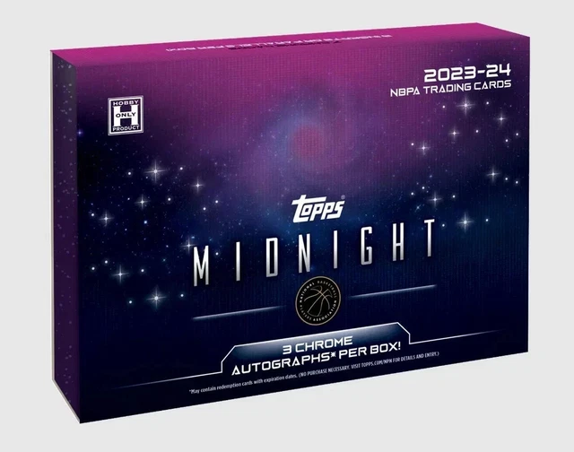 RIP & SHIP -  TOPPS MIDNIGHT BASKETBALL 2023-24 SEALED HOBBY BOX