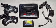 SEGA Mega Drive 2 with Controllers, Cables and Earth Worm Jim PAL