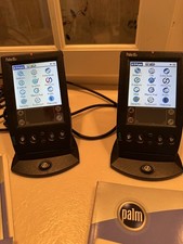 Palm Pilot Handheld PDA LOT- lllc Devices Docks case