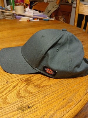 Dickies hat olive green adjustable cotton cap