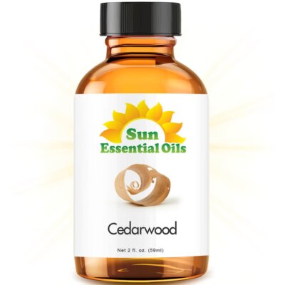 Best Cedarwood Essential Oil 100% Purely Natural Therapeutic Grade 2oz