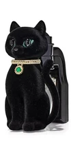 Bath & Body Works Black Cat Kitten Emerald Eyes Light Up Wallflowers Plug In