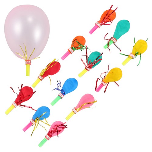100 Pcs Luftballon-Pfeifenspielzeug Kind Halloween-Partygeschenke