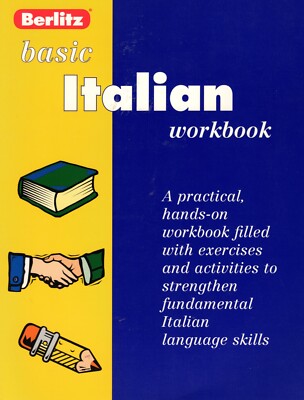 Berlitz Basic Italian Workbook  Level 1 (1994) (BRAND NEW)