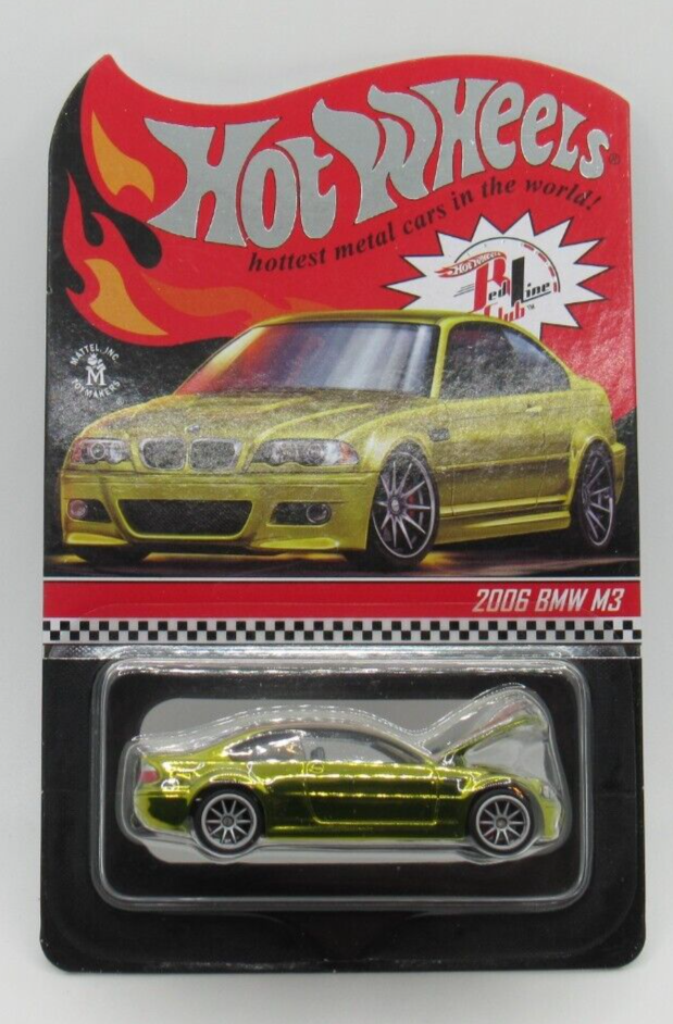 Hot Wheels 2021 RLC 2006 BMW M3 Gold/ Yellow Spectraflame Hot Wheels 2021 RLC 2006 BMW M3 Gold/ Yellow Spectraflame