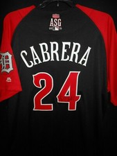 MIGUEL CABRERA SIGNED 2015 ALL STAR JERSEY AUTH. MAJESTIC- DETROIT TIGERS- RARE!
