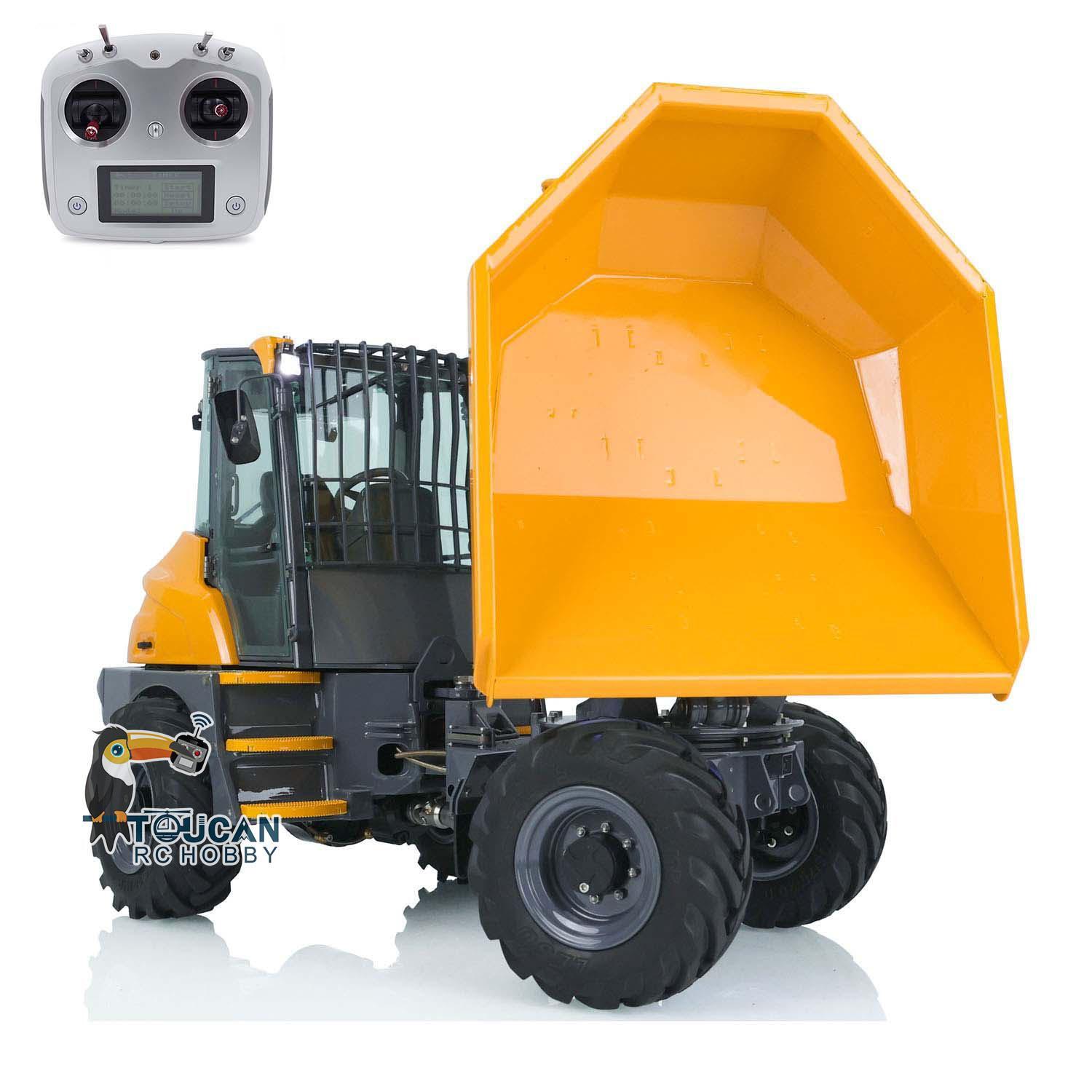 LESU RC Hydraulic Articulated Dump Truck 4X4 1/14 6MDX Remote Control