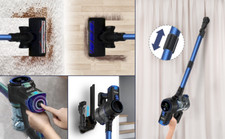 VYKLO 55Mins Powerful Cordless Handheld Stick Vacuum Cleaner Hard Floor Carpet B 12