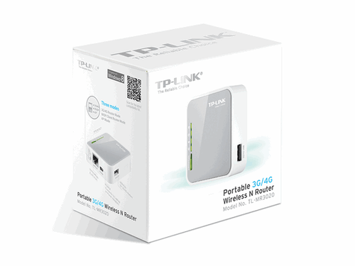 TP-Link TL-MR3020 150 Mbps 1-Port 10/100 Wireless N Router - Picture 1 of 2