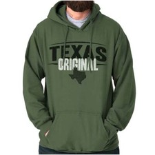 Texas Original Souvenir Tourist State TX Hoodie Hooded Sweatshirt Men Women