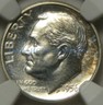 1956 Roosevelt Dime NGC PF 64 with Ejection Doubling