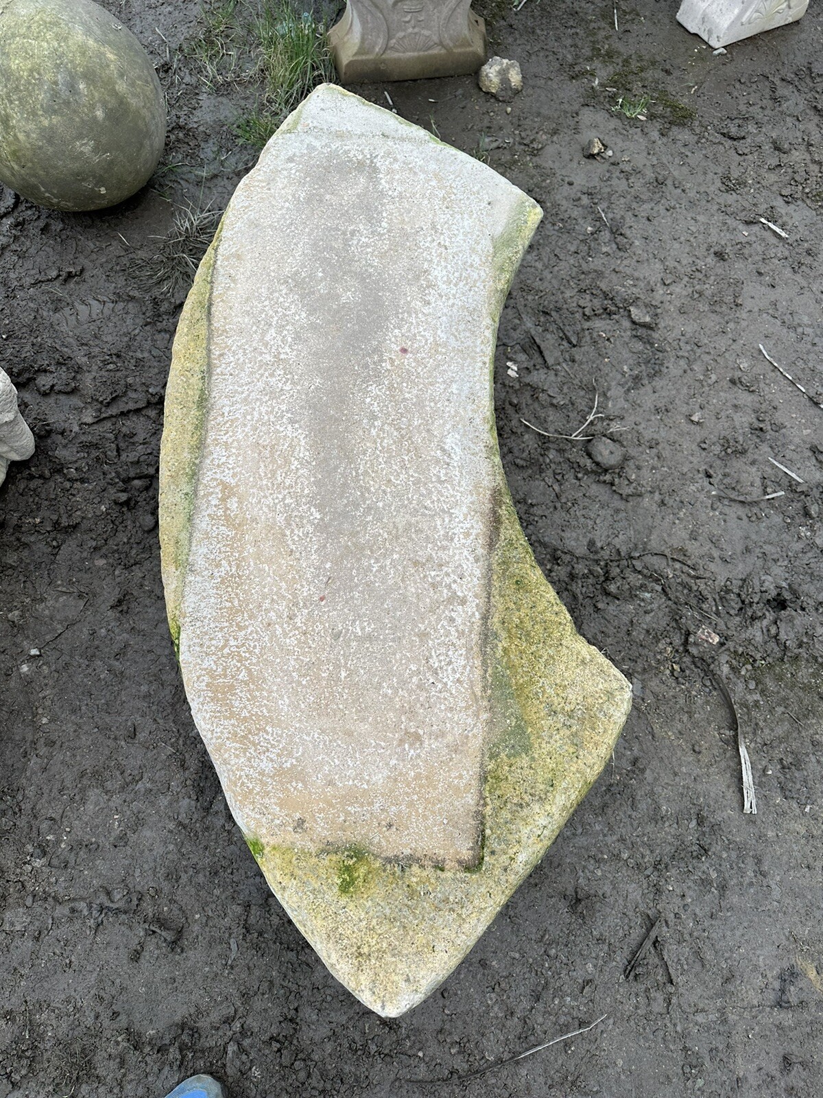 Cast Stone Bench eBay