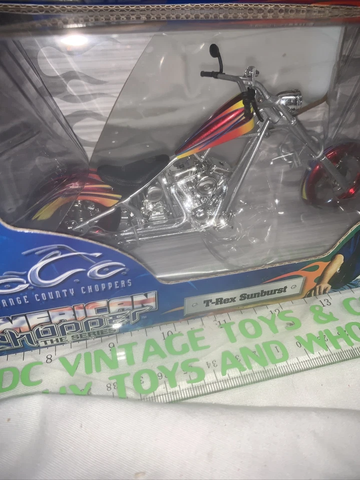 Orange County Choppers American Choppers Series Scale 1:18 T-Rex Sunburst - Image 3 of 4