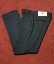 NEW Boys Dress Pants Sz 10 Adjustable Waist Stretchy Material Navy Blue Slim