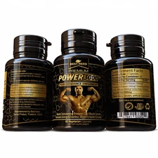 Power 3000 Male Performance Enhancer Testosterone Booster Muscle Growth 60 Pills