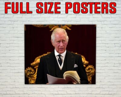 King Charles Foto/Poster bis 30 Zoll
