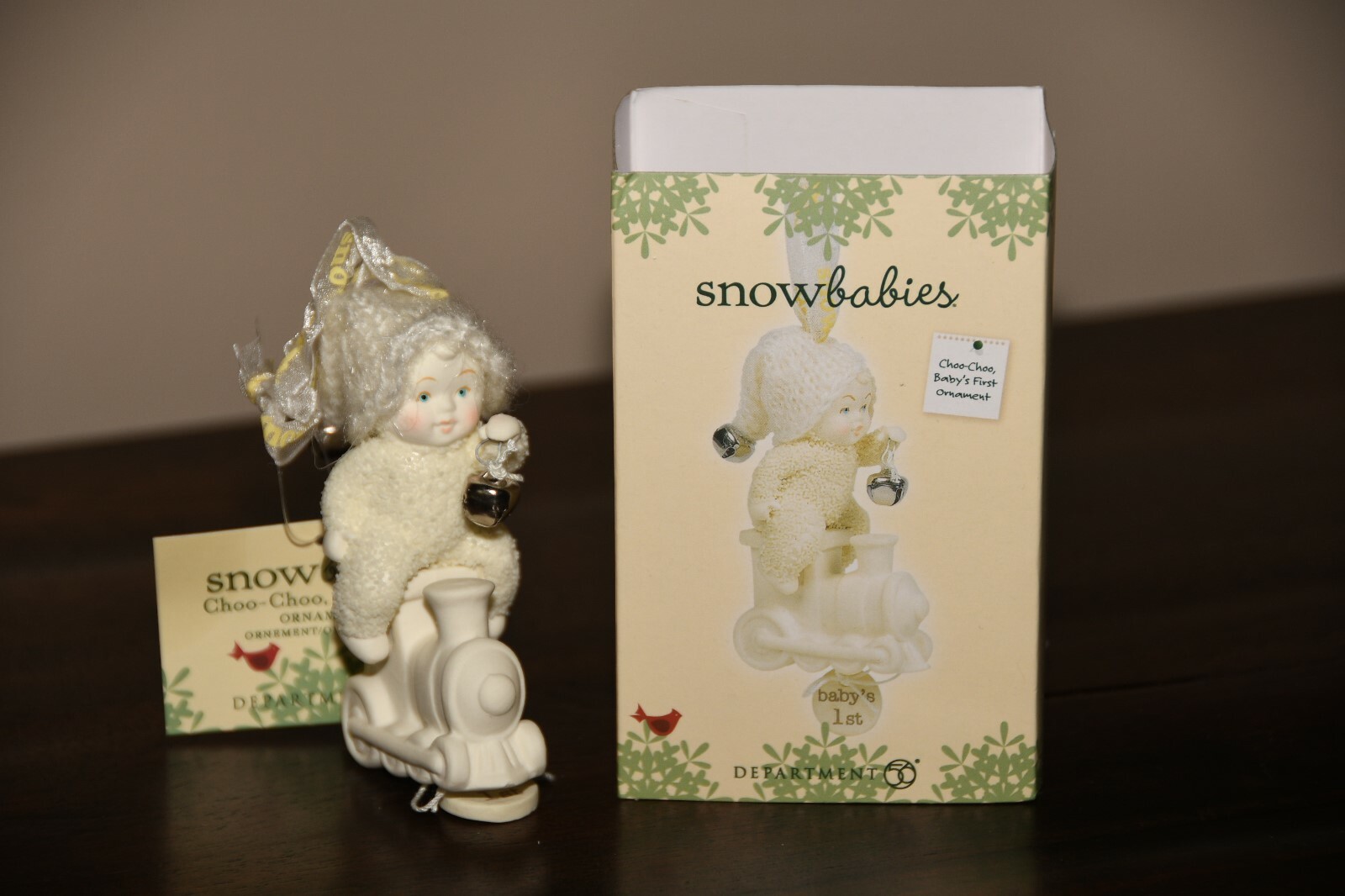 snowbabies baby's first christmas