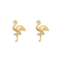 Ixxxi Ohrstecker Flamingo Gold
