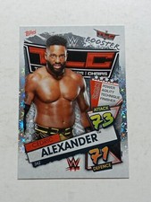 2021 Topps #342 Cedric Alexander Wrestling Slam Attax Card