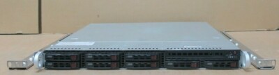 Supermicro SuperChassis CSE-113 4C E5-2609v2 16GB Ram 8x 500GB SSD 1HE Server