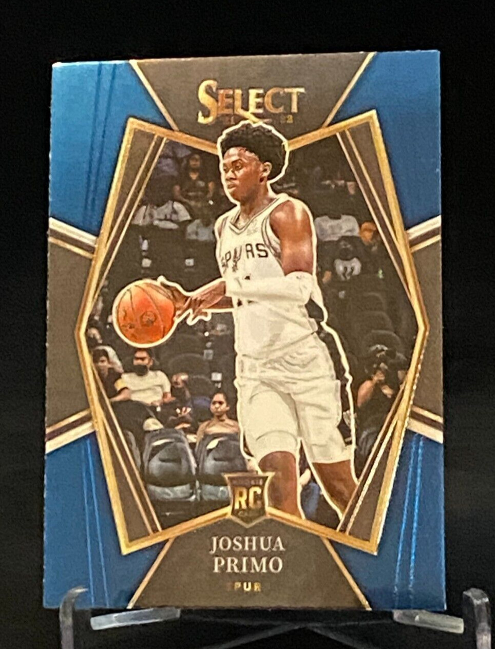 2021-22 Panini Select Premier Level #153 Rookie Joshua Primo San Antonio Spurs