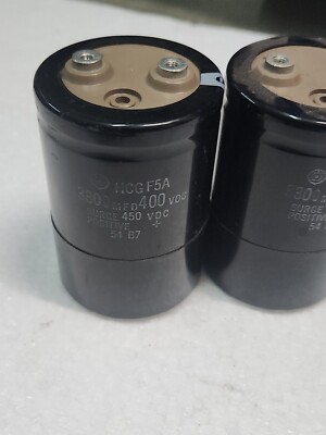 まとめ売り】HITACHI HCGF4A 6800MFD 450VDC 18個 まとめ売り