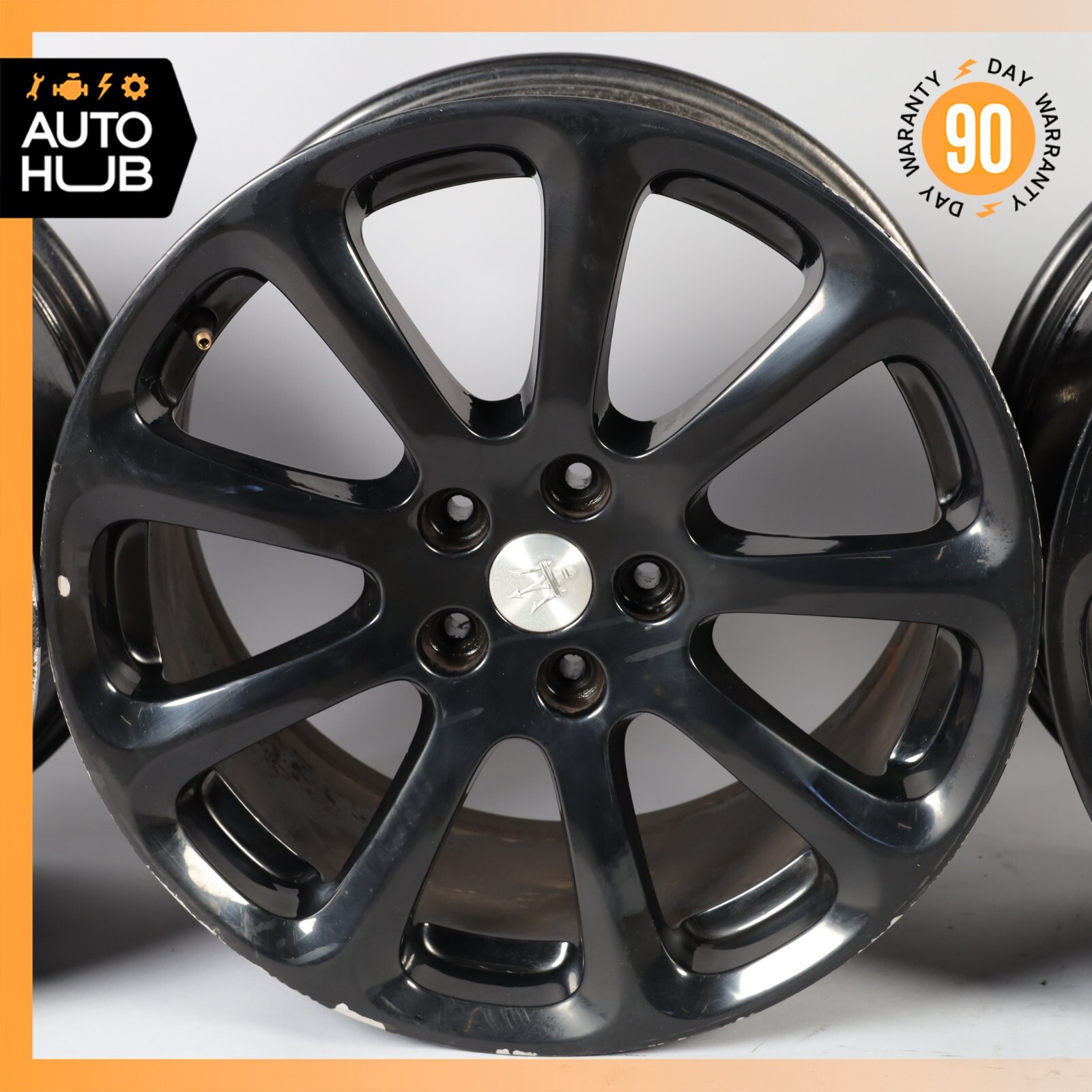 Maserati Quattroporte M139 8.5 / 10.5 x 19" BBS Wheel Rim Rims Set Staggered OEM