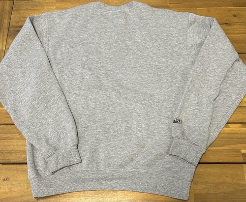 Grizzly GripTape Grizzly Fire Tie Dye CrewNeck Sweatshirt Pocket Medium Skater - Picture 5 of 9
