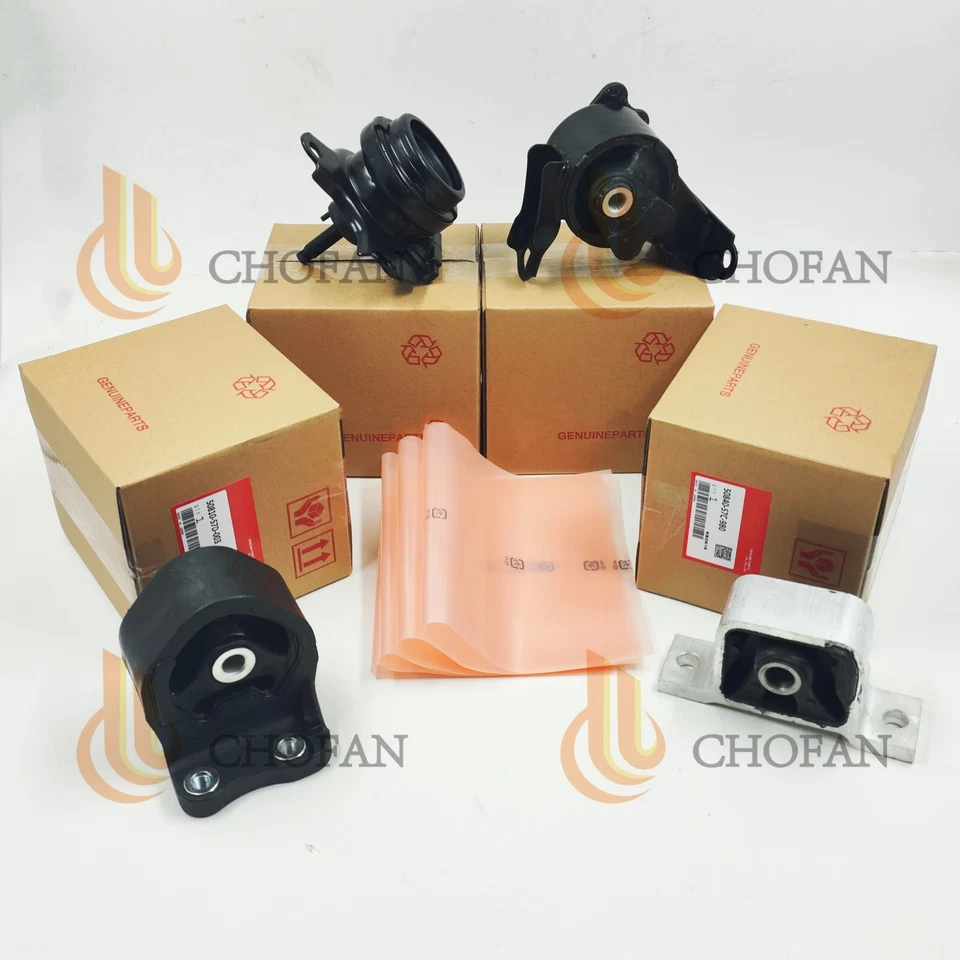4pcs Engine Motor & Transmission Mount for 2003-2006 Honda Element l4 2.4L AUTO Foto 3 de 4