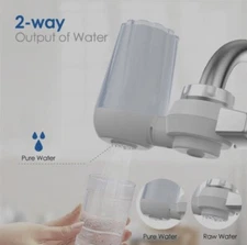 Water Filter Attaches To Faucet