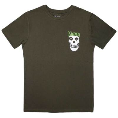 MISFITS - Mini Skull & Logo T-Shirt OFFICIAL MERCHANDISE