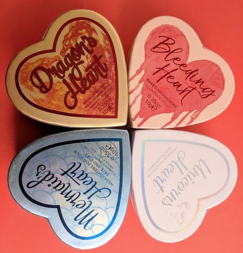 MAKEUP REVOLUTION I ♡ Makeup Blushing Hearts BAKED BRONZER BLUSHER HIGHLIGHTER - Picture 2 of 31