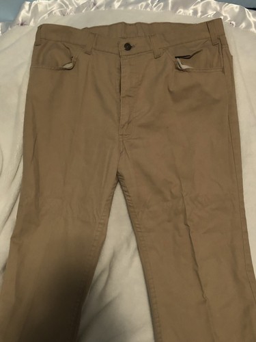 Vintage Levis Pants Tan 36/30 Sh3 - Picture 4 of 6